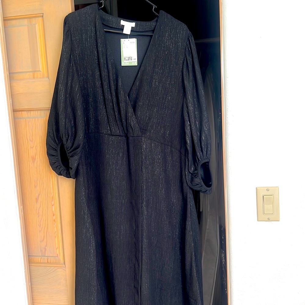 Black Sparkle party dress